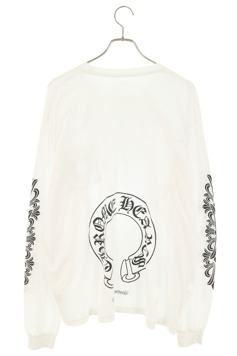 Chrome Hearts Floral Horseshoe Long Sleeve T-Shirt Multi Size XXL