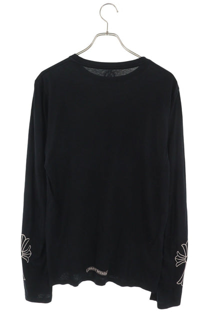 Chrome Hearts CH Cross Print Long T-Shirt Black Size S