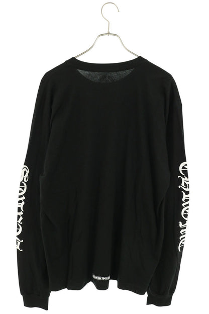 Chrome Hearts Neck Logo Print Long Sleeve Tee Multi Size XL
