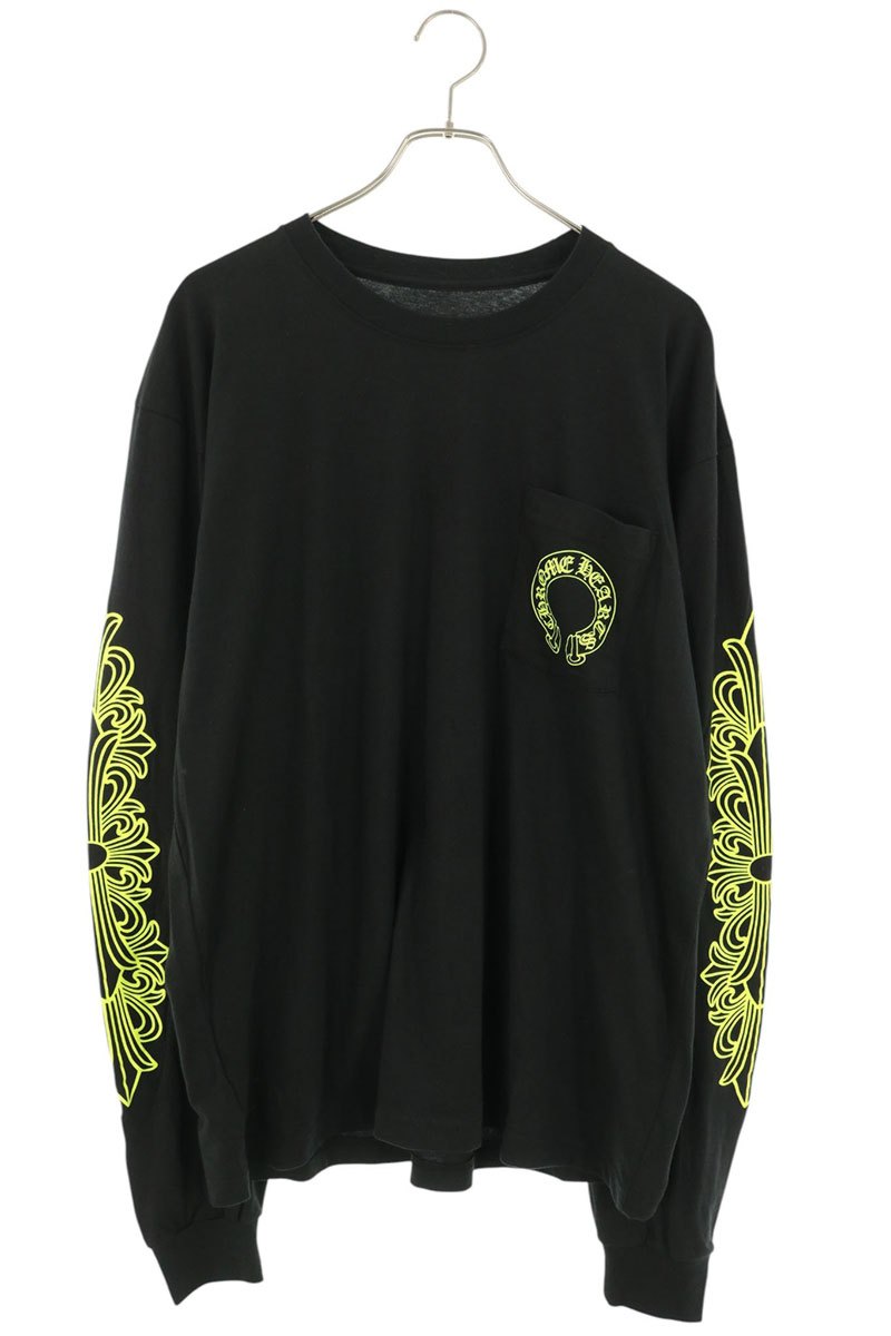 Chrome Hearts Floral Horseshoe Long Sleeve T-Shirt Multi Size XL