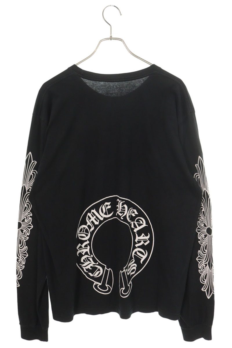 Chrome Hearts Floral Cross Print Sleeve T-Shirt Size XL