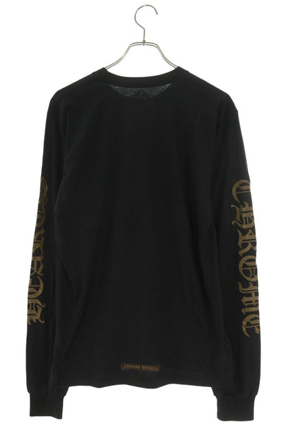Chrome Hearts Neck Logo Cotton Long Sleeve T-Shirt Multi Size M
