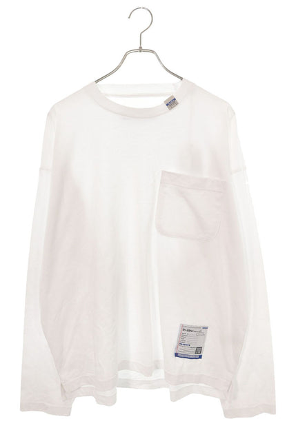 instru(men-tal). Heavy Weight Pocket T-Shirt White Size 46