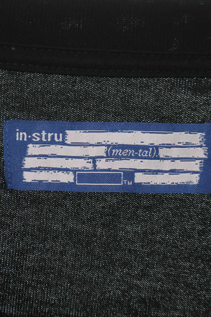 instru(men-tal). Heavy Weight Pocket T-Shirt Black Size 46