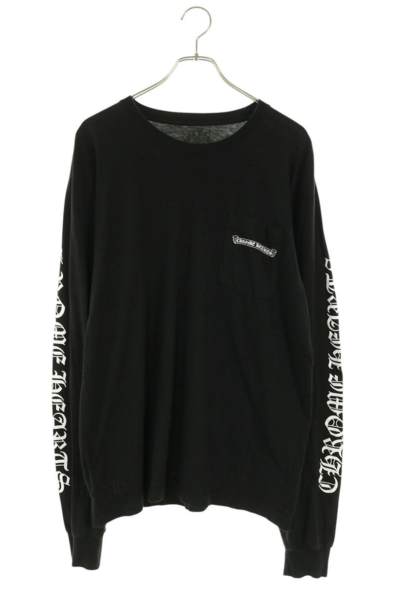 Chrome Hearts Sleeve Back Scroll Long Sleeve T-Shirt Multi Size L