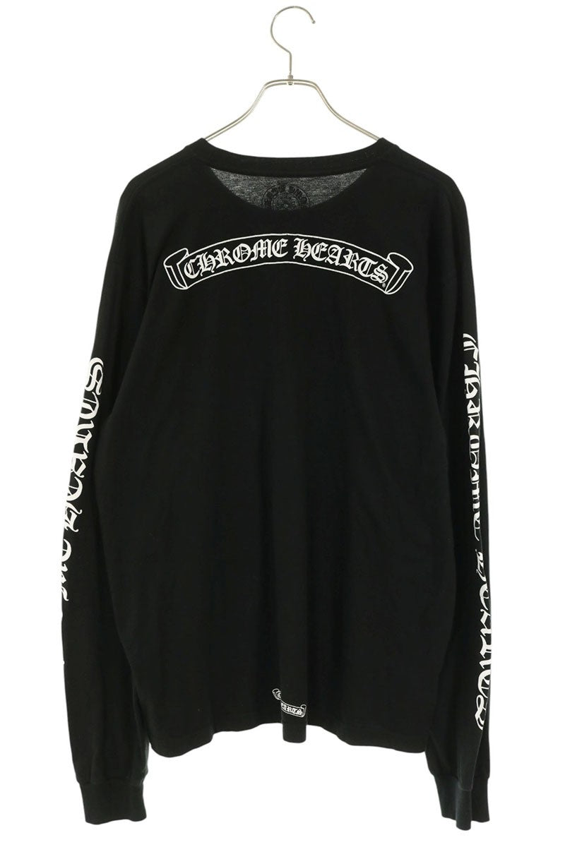 Chrome Hearts Sleeve Back Scroll Long Sleeve T-Shirt Multi Size L