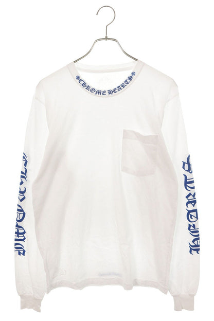 Chrome Hearts Neck & Sleeve Logo Long Sleeve T-Shirt Multi Size M