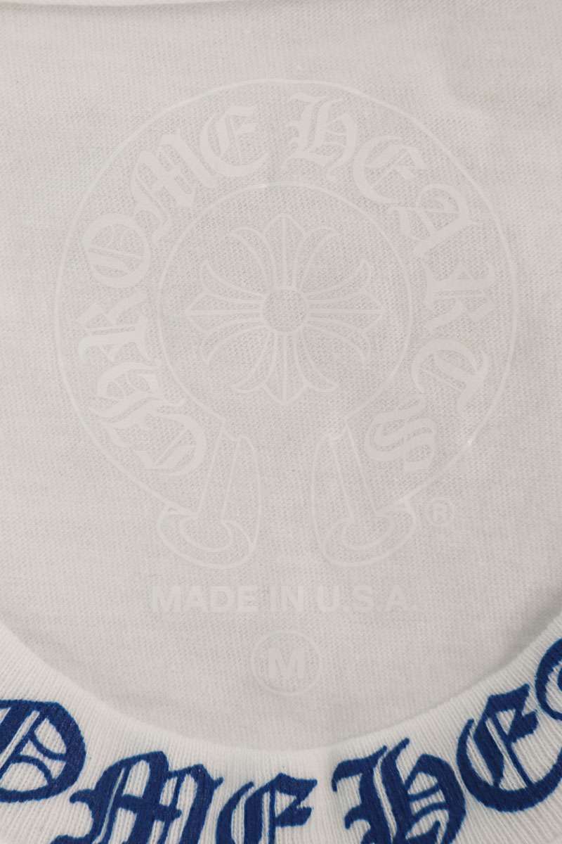 Chrome Hearts Neck & Sleeve Logo Long Sleeve T-Shirt Multi Size M