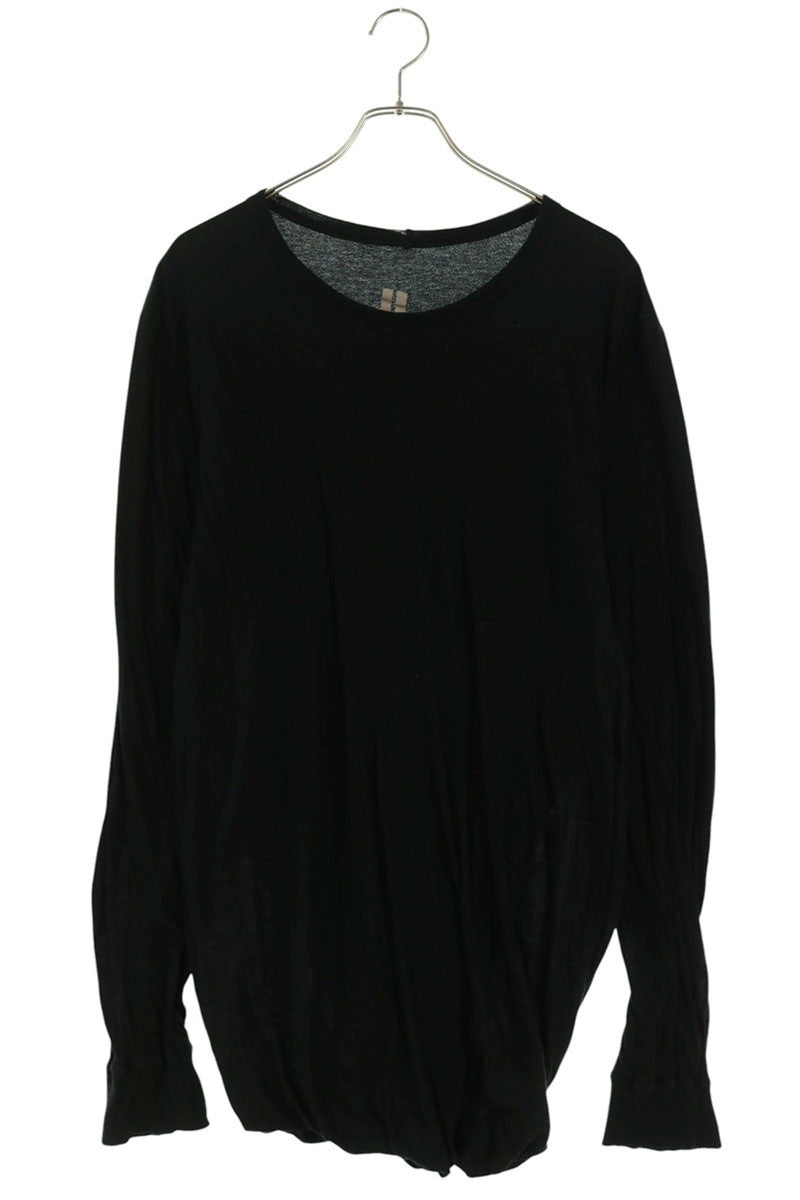 Rick Owens Jumbo Double Long Sleeve T-Shirt Black Size ONE
