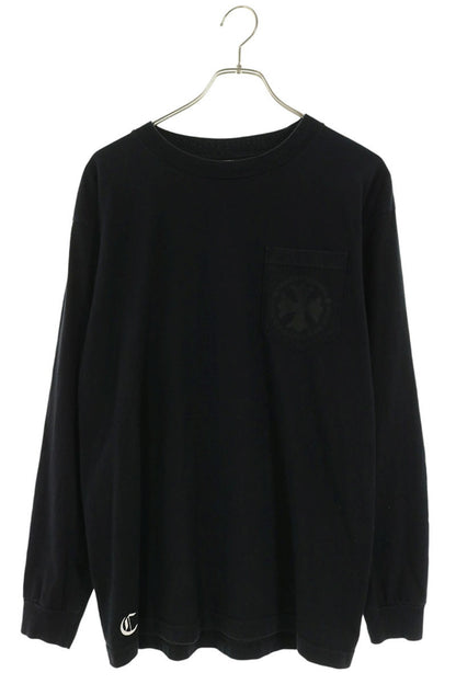 Chrome Hearts CH Plus Back Print Long T-Shirt Black Size M