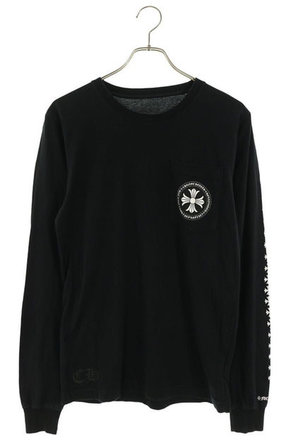 Chrome Hearts CH Plus Arm Print Long T-Shirt Black Size S
