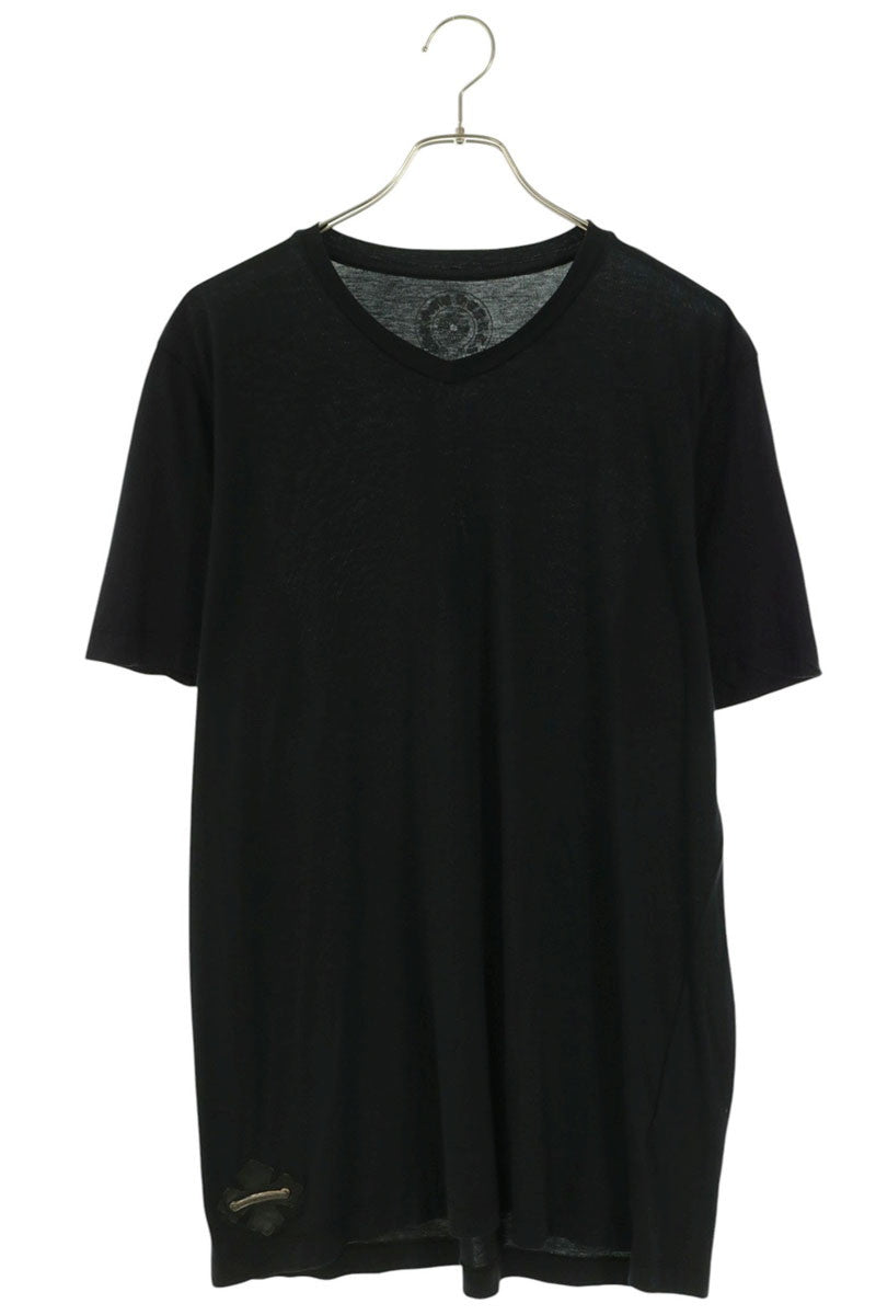 Chrome Hearts CH Plus Patch T-Shirt Black/Silver Size L