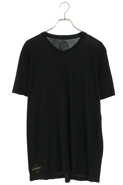 Chrome Hearts CH Plus Patch T-Shirt Black/Silver Size L
