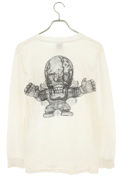 Chrome Hearts Back FOTI Print Long T-Shirt White Size S