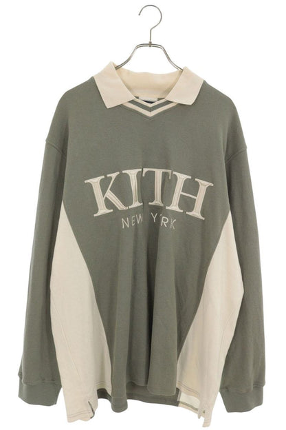 KITH 25AW Pique Long Sleeve Tap Polo Multi Size XXL