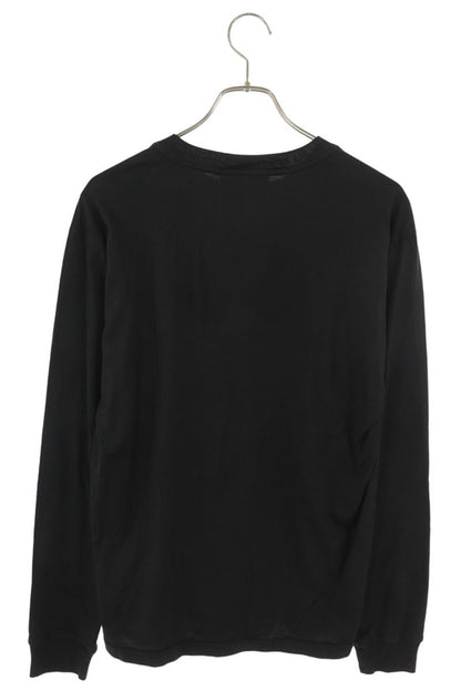 STONEISLAND Chest Logo Patch Cotton T-Shirt Black Size M