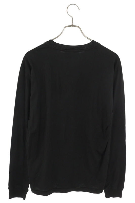 STONEISLAND Chest Logo Patch Cotton T-Shirt Black Size M