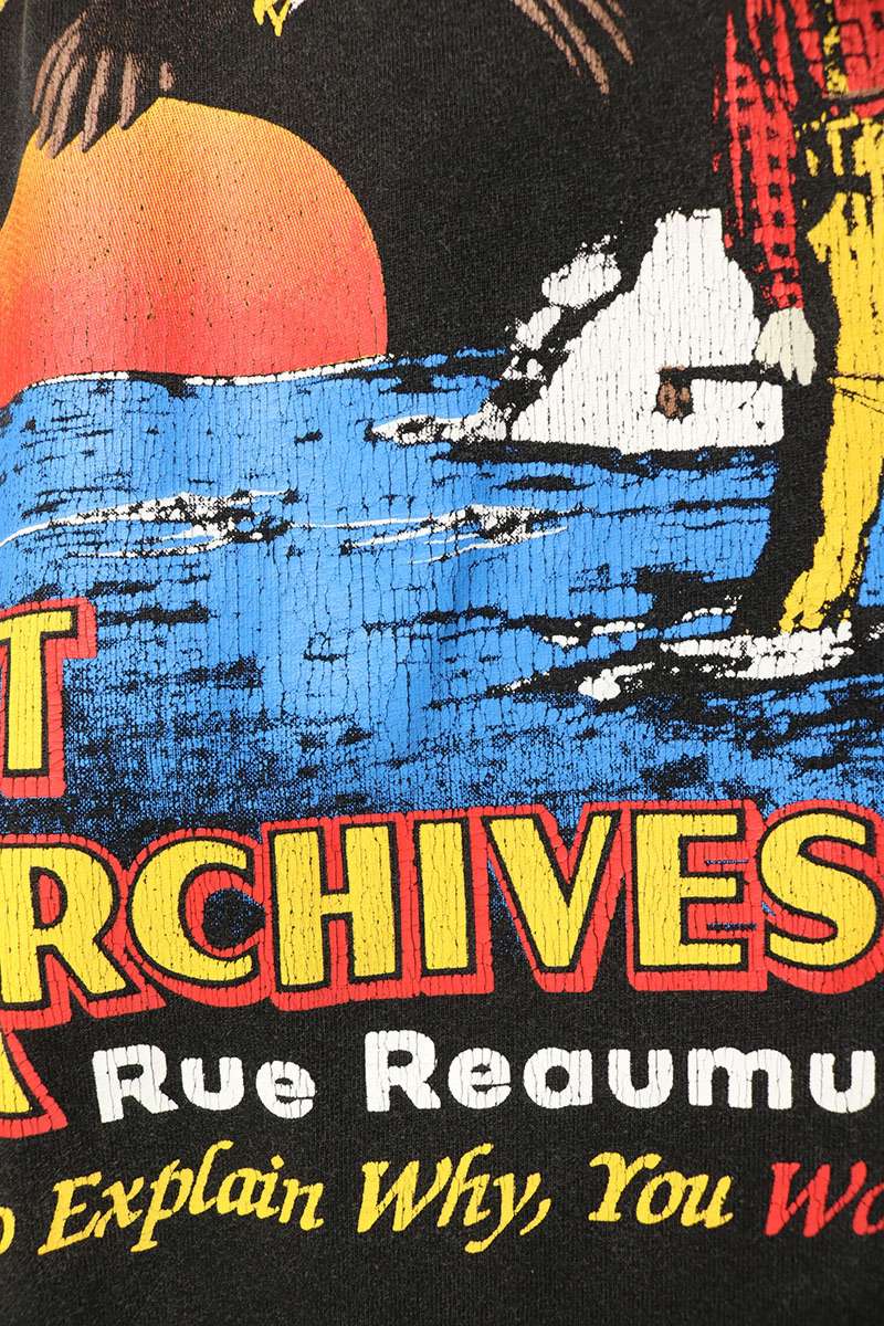 brut 26SS The Sea Coast Vintage Fire Shirt Black Size XXL