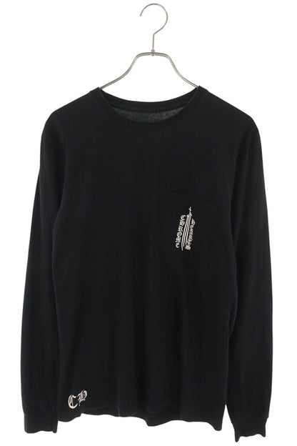 Chrome Hearts RS3 Cross Print Long Sleeve Black M Size M