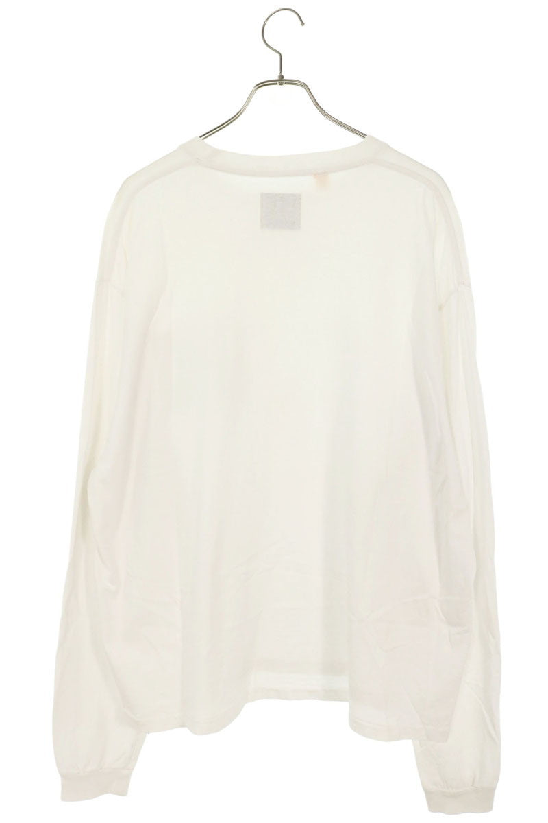 GALLERY DEPT "DEPT de la GALLERIE" Long Sleeve Tee White Size XL