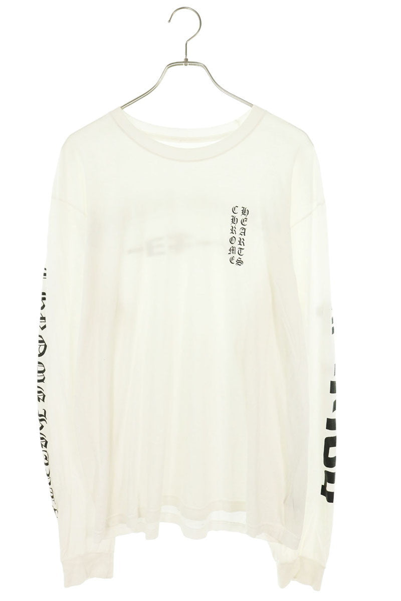 Chrome Hearts Aoyama 20th Anniversary Long Sleeve Tee White Size XL