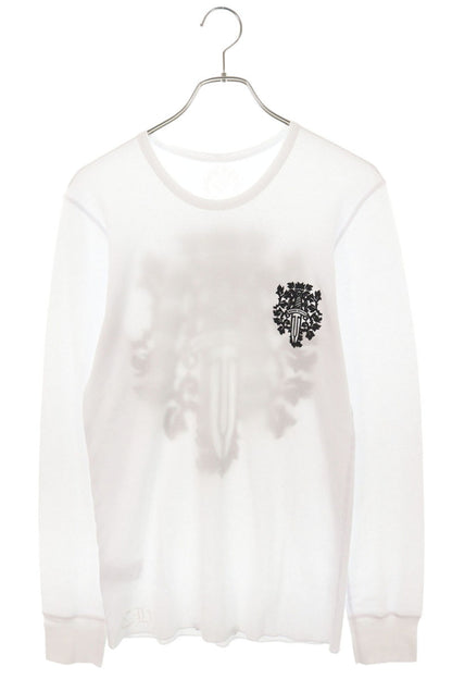 Chrome Hearts Vine Dagger Thermal Long T-Shirt White Size L