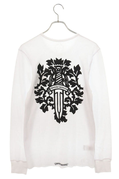 Chrome Hearts Vine Dagger Thermal Long T-Shirt White Size L
