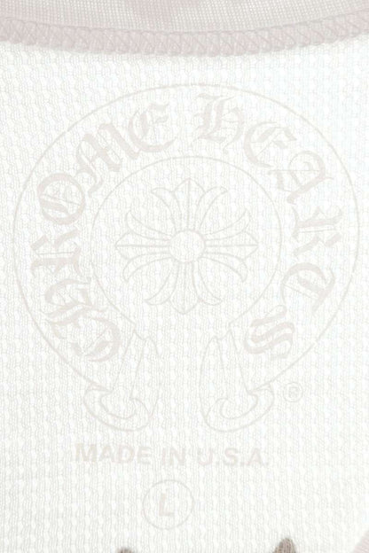 Chrome Hearts Vine Dagger Thermal Long T-Shirt White Size L