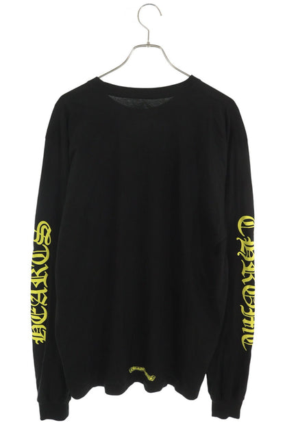 Chrome Hearts Neck Logo Print Long Sleeve Tee Multi Size XL
