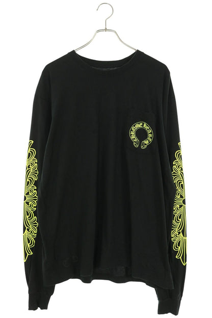 Chrome Hearts Back Horseshoe Print Long Sleeve Tee Multi Size M
