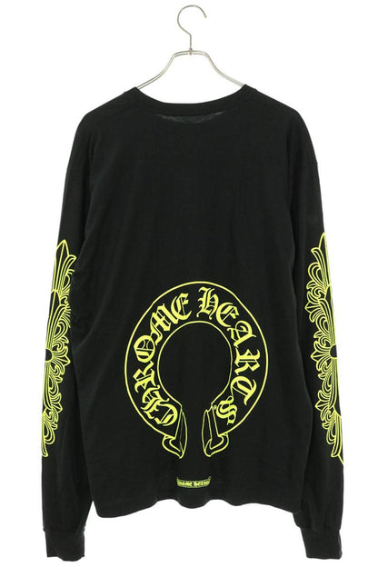 Chrome Hearts Back Horseshoe Print Long Sleeve Tee Multi Size M
