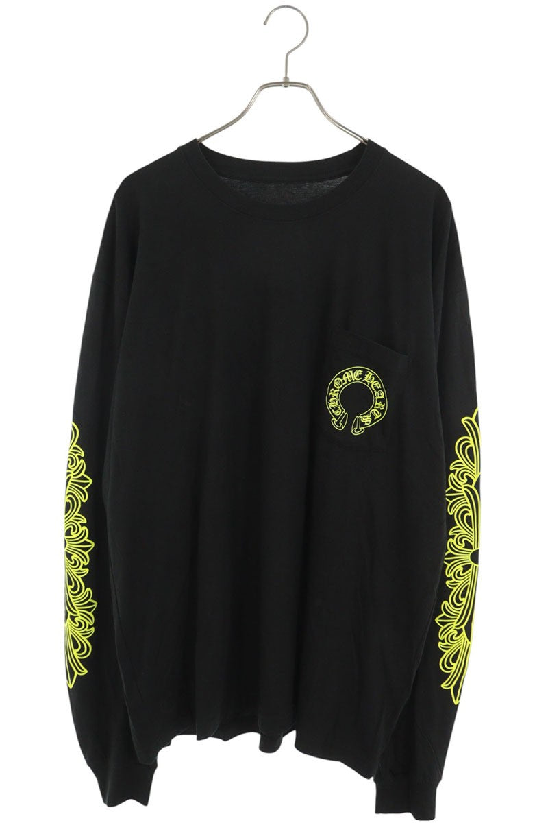 Chrome Hearts Floral Back Horseshoe T-Shirt Multi Size XXL