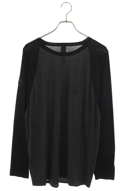 Chrome Hearts U MIXED EMOTIONS Raglan Long Sleeve Tee Black Size XL