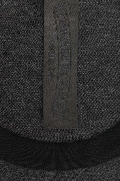 Chrome Hearts U MIXED EMOTIONS Raglan Long Sleeve Tee Black Size XL