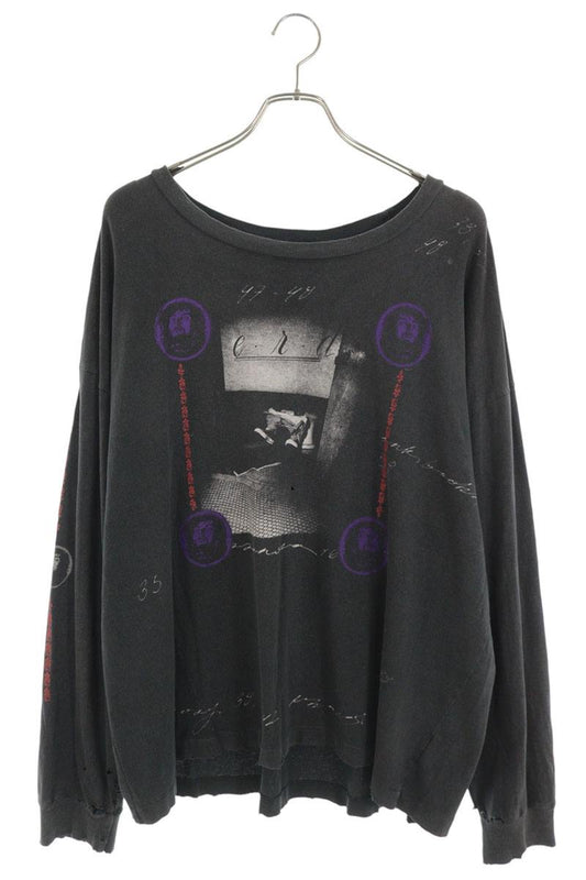 ENFANTS RICHES DEPRIMES BATHROOM STALL T-Shirt Black Size L