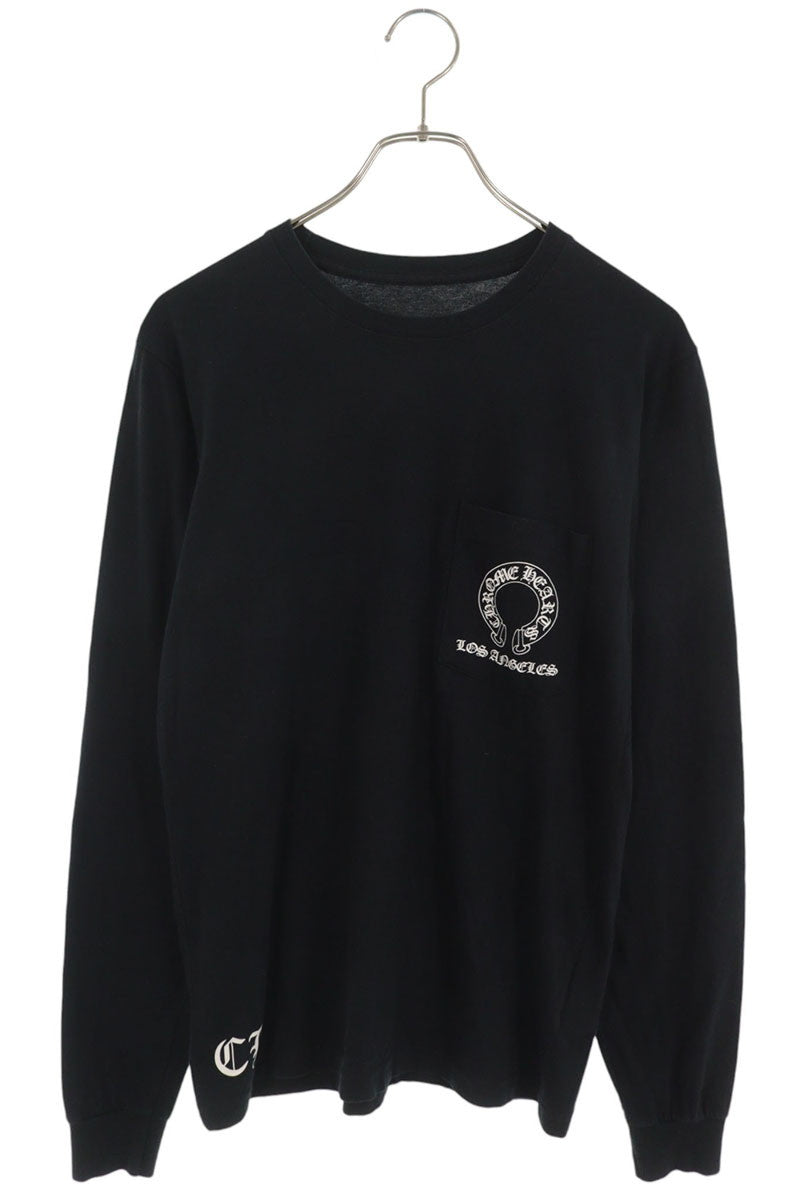 Chrome Hearts LA T-Bar Back Print Long Sleeve T-Shirt Size S