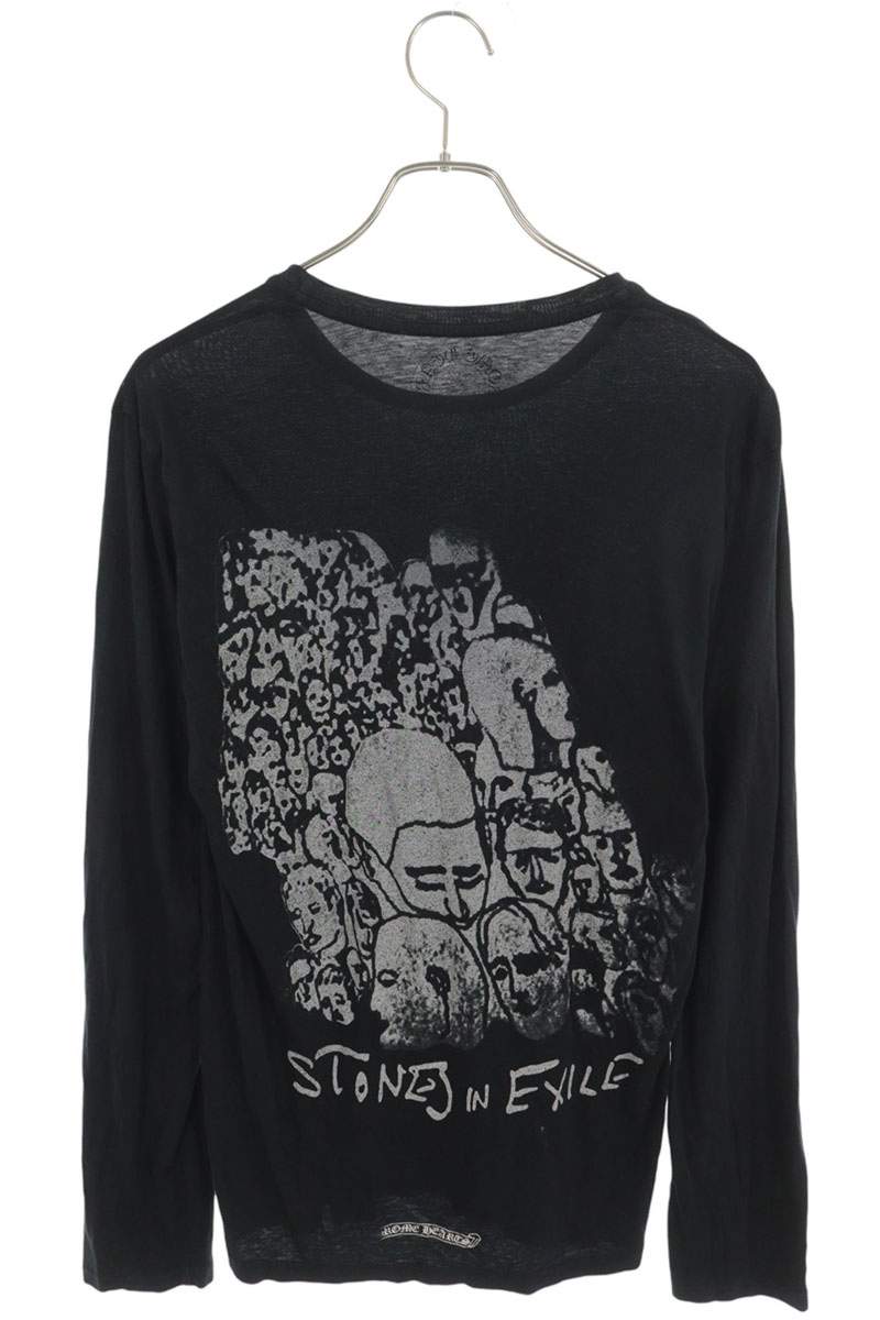 Chrome Hearts Basic Long Sleeve T-Shirt Black Size S