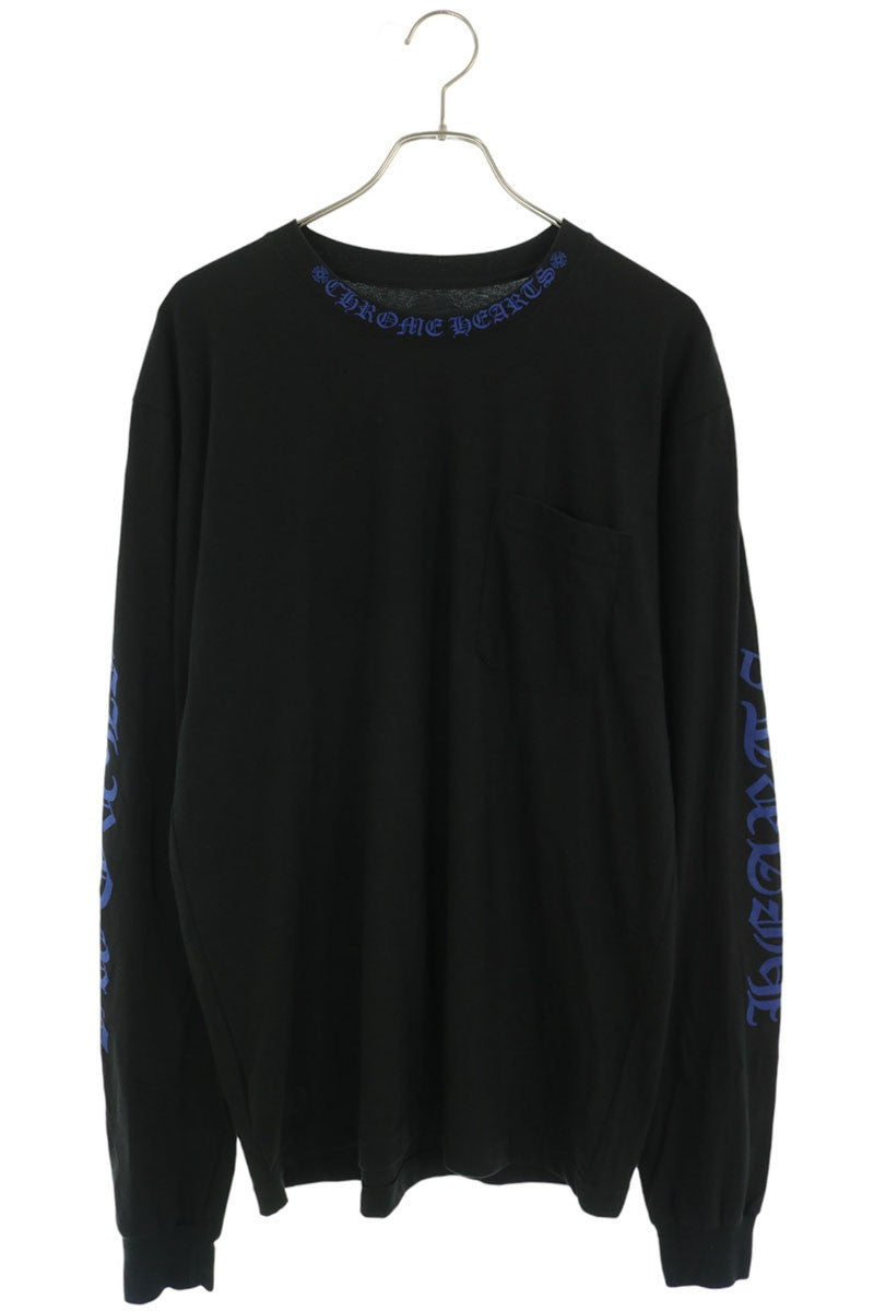 Chrome Hearts Neck Logo Print Long Sleeve Multi Size L