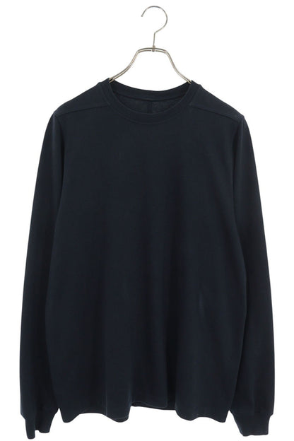 Rick Owens 20AW Navy Crewneck Cotton Long Sleeve Tee Size S