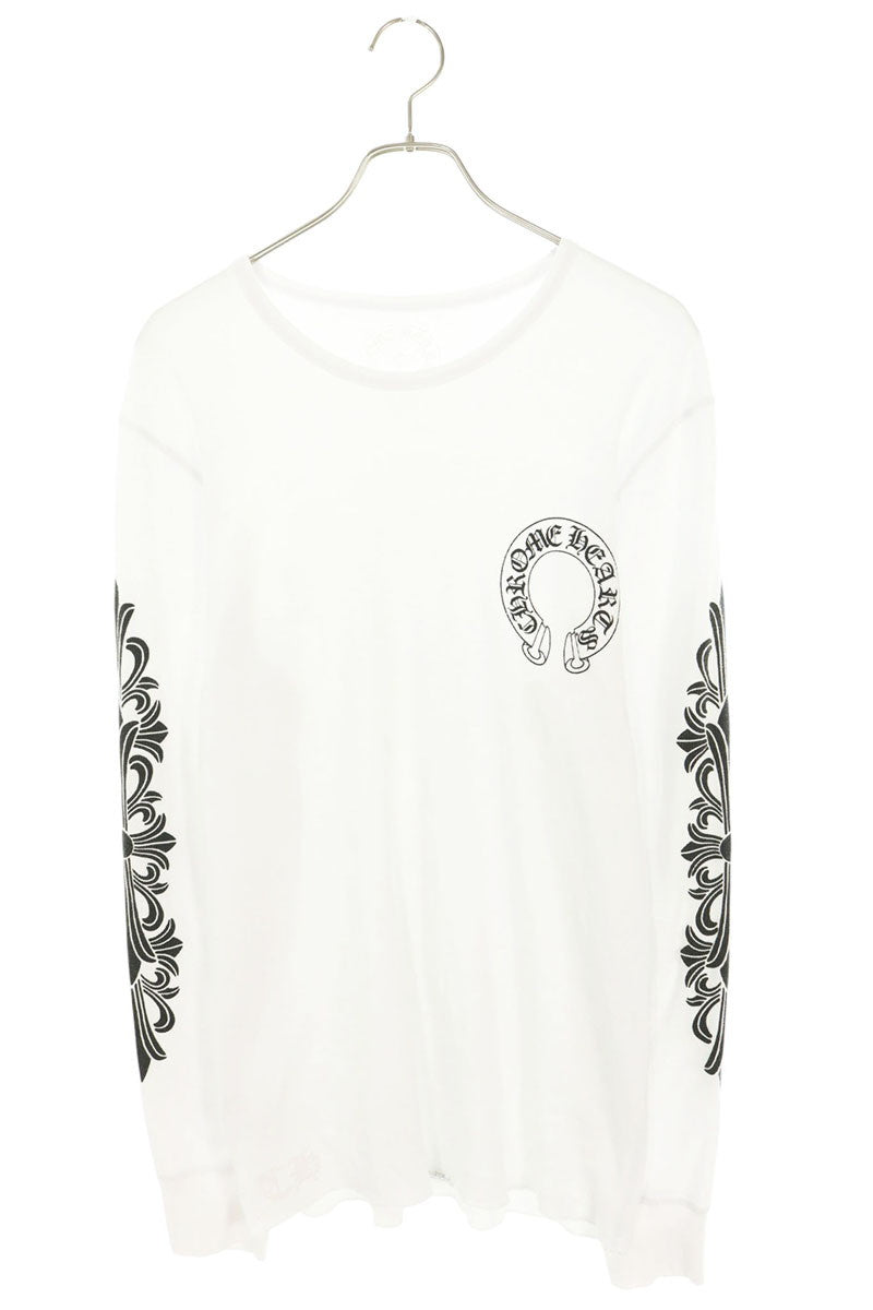 Chrome Hearts Thermal Floral Cross Print Tee White Size XXL
