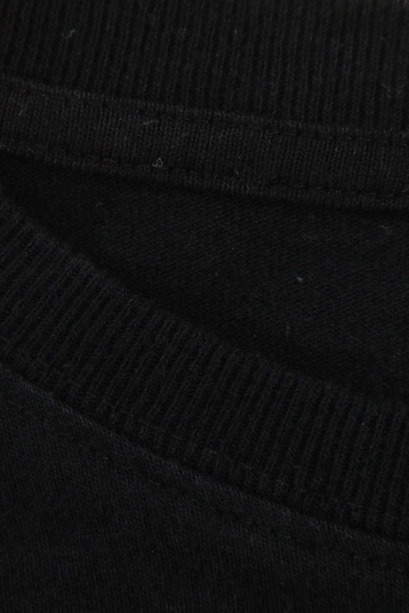 OFF-WHITE Back Arrow Print Cotton Long Sleeve Shirt Black Size XL