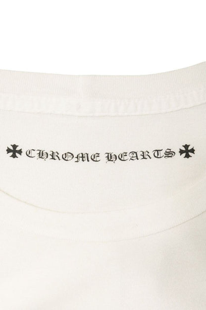 Chrome Hearts Back Print Long Sleeve Tee White Size M
