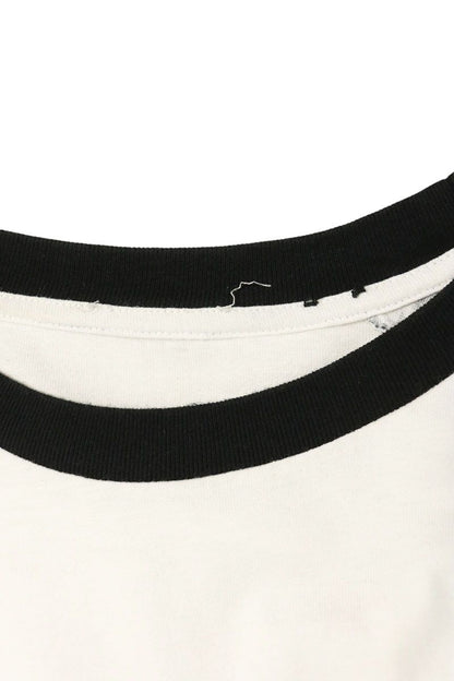 Moncler Genius Houndstooth Raglan Long Sleeve Tee