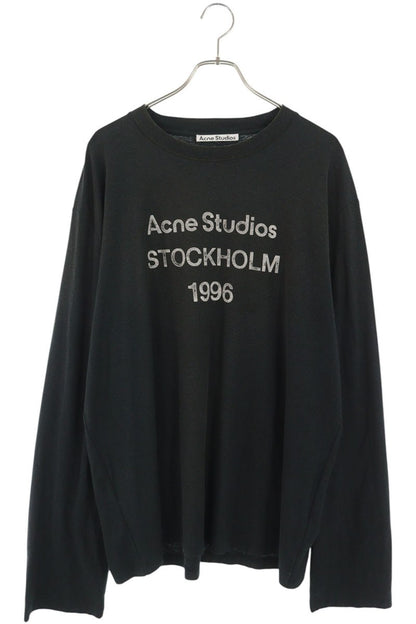 ACNE STUDIOS Logo Print Vintage Relaxed Sleeve Tee Size XL