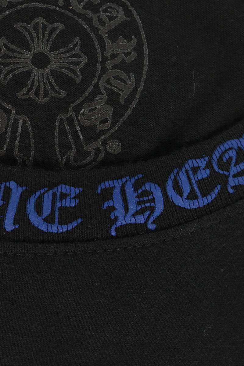 Chrome Hearts Neck Logo Print Long Sleeve Tee Multi Size XL