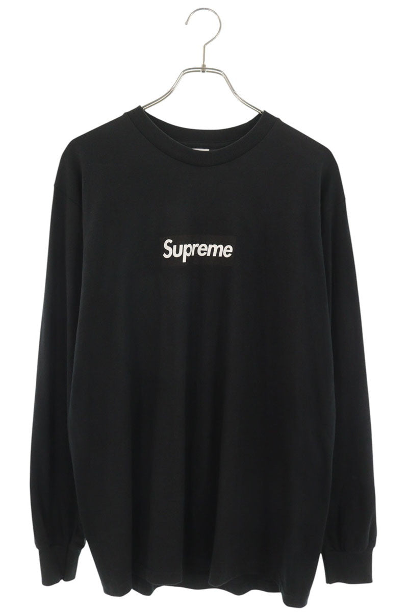 SUPREME Box Logo Long Sleeve Tee Black Size M