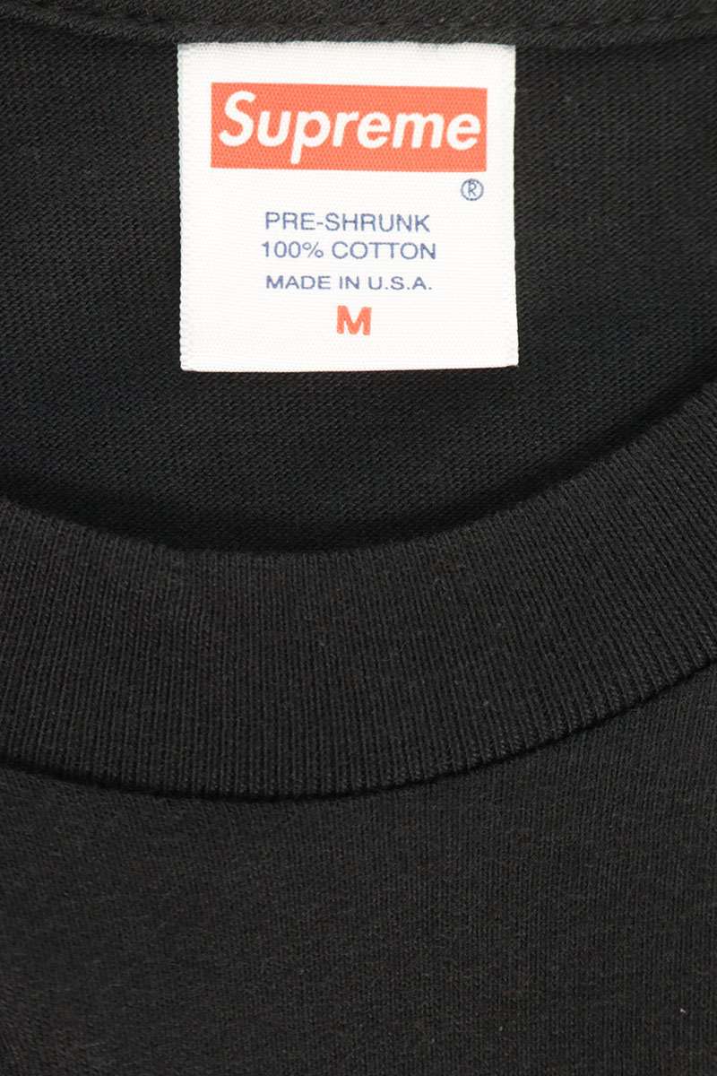 SUPREME Box Logo Long Sleeve Tee Black Size M
