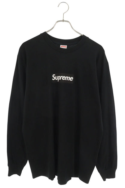 SUPREME Box Logo Long Sleeve Tee Black Size M
