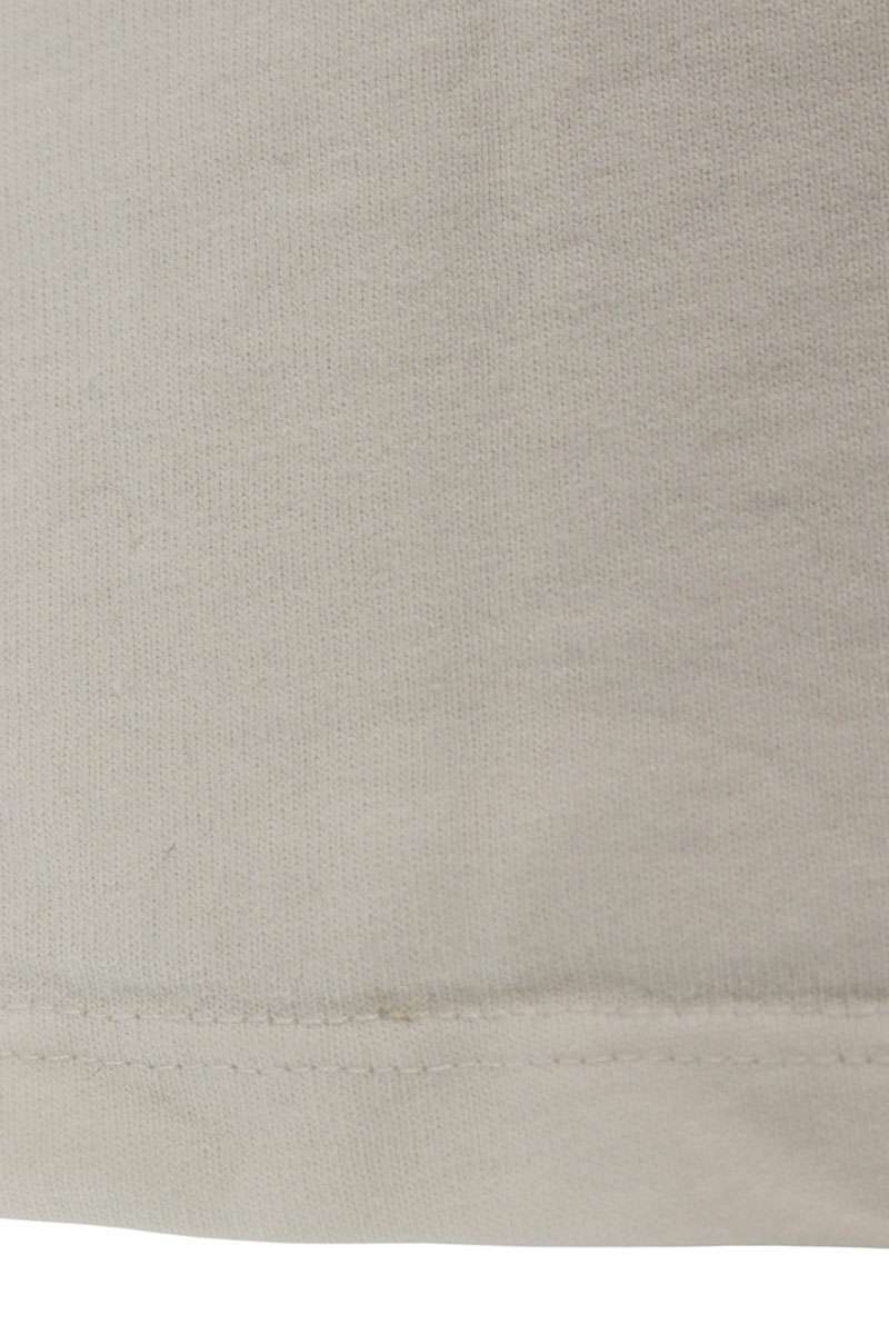 RHUDE Front Print Raglan Cotton Long T-Shirt Multi Size M