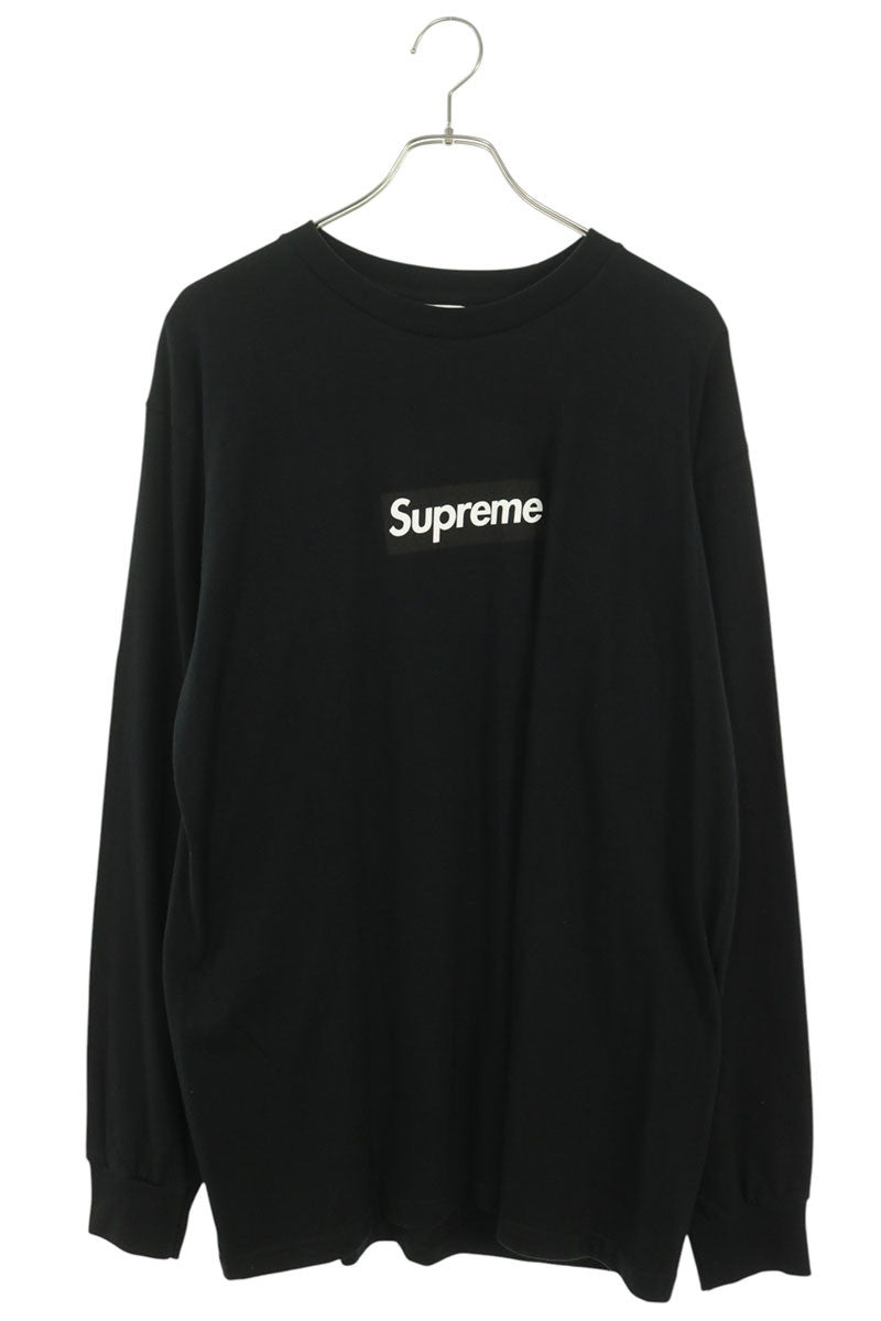 SUPREME Box Logo Long Sleeve Tee Black Size L